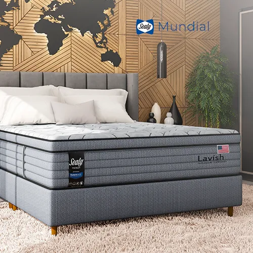 Sommier Sealy Lavish Queen